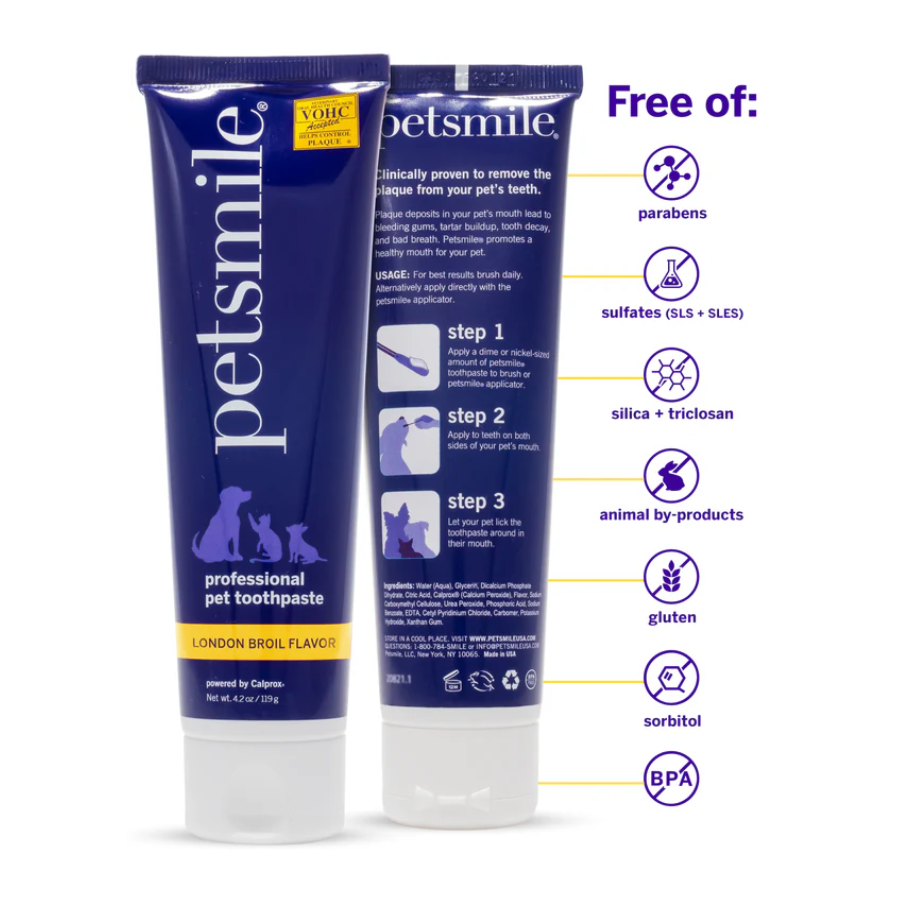 PetSmile Professional Pet Toothpaste - London Broil