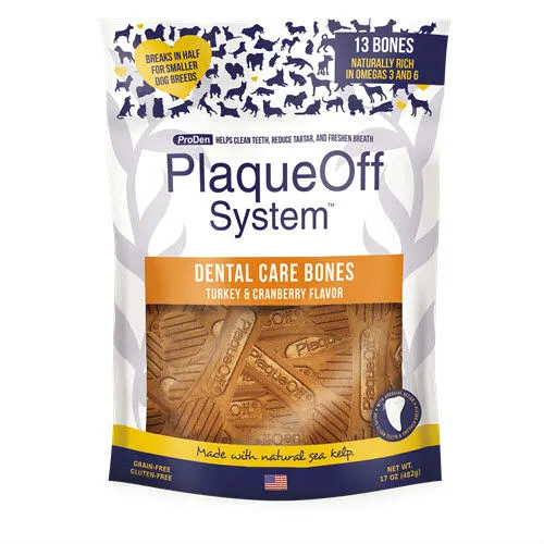 ProDen PlaqueOff Dental Care Bones