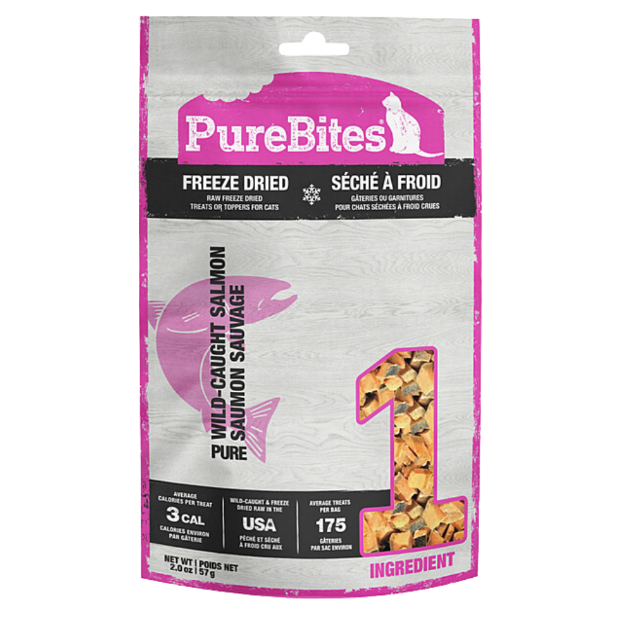 PureBites Freeze Dried Wild Pacific Salmon Cat Treat