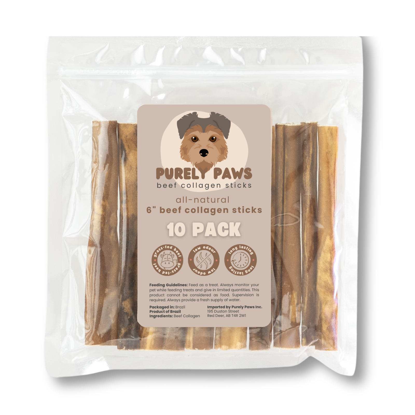 Purely Paws Collagen Sticks - 6"