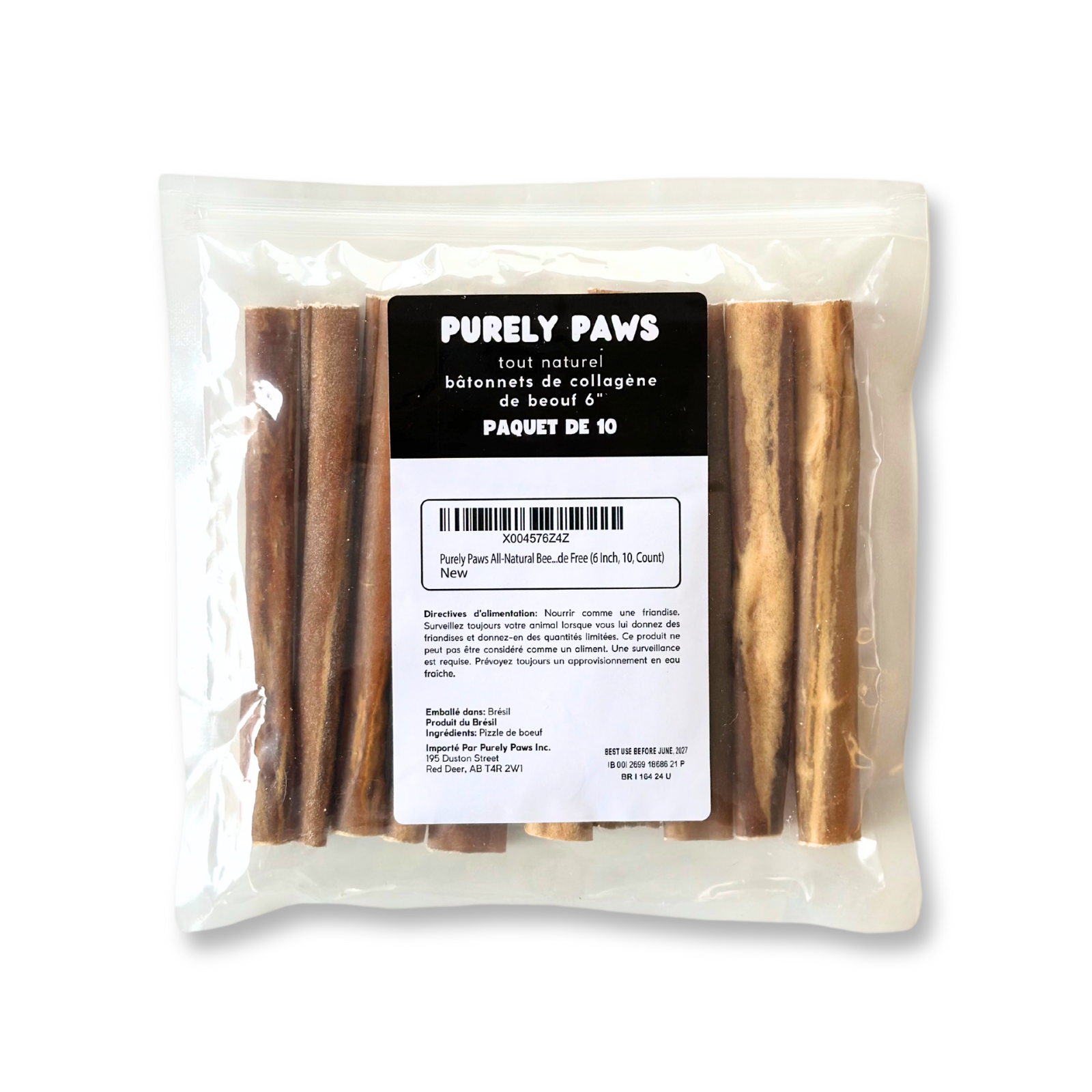 Purely Paws Collagen Sticks - 6"