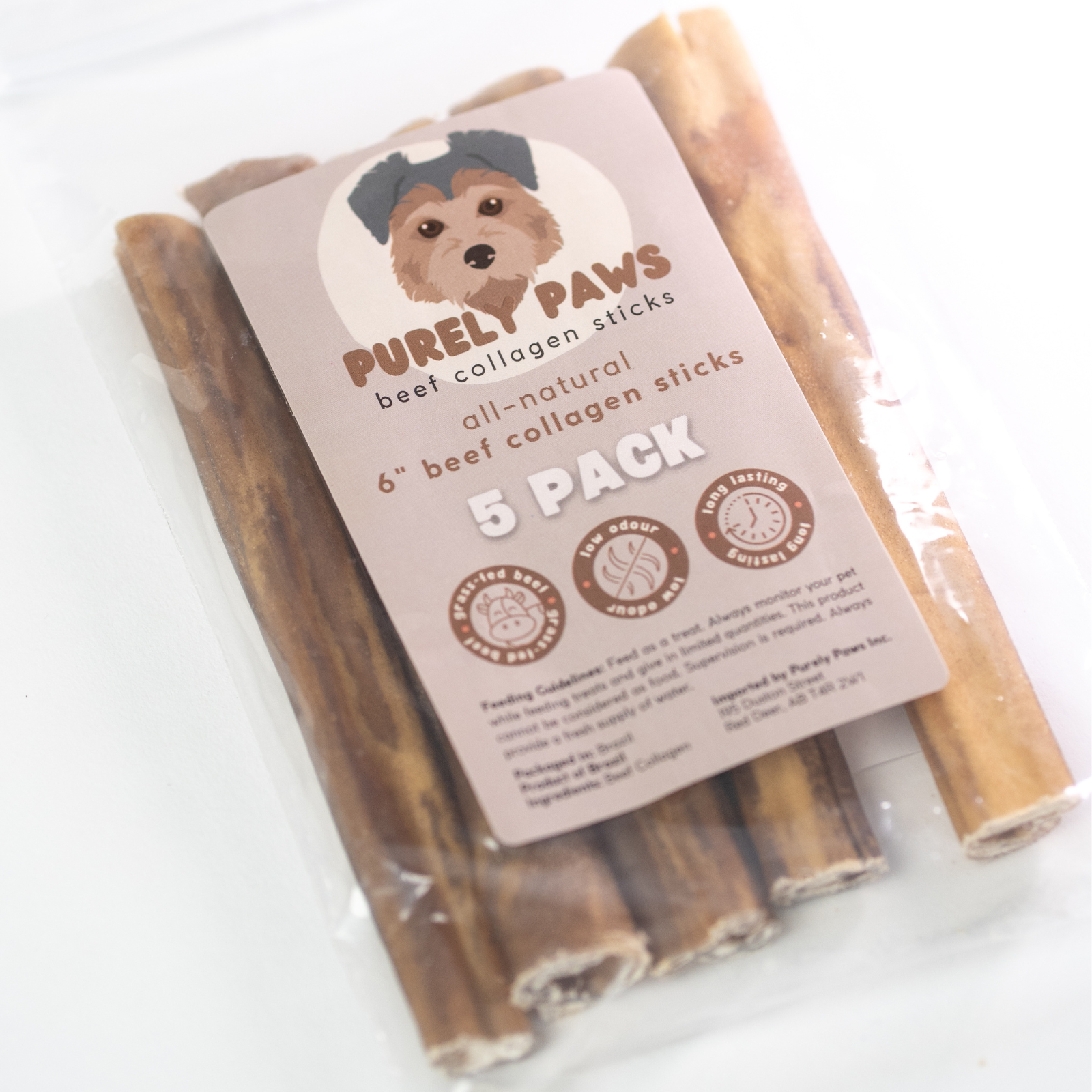 Purely Paws Collagen Sticks - 6"