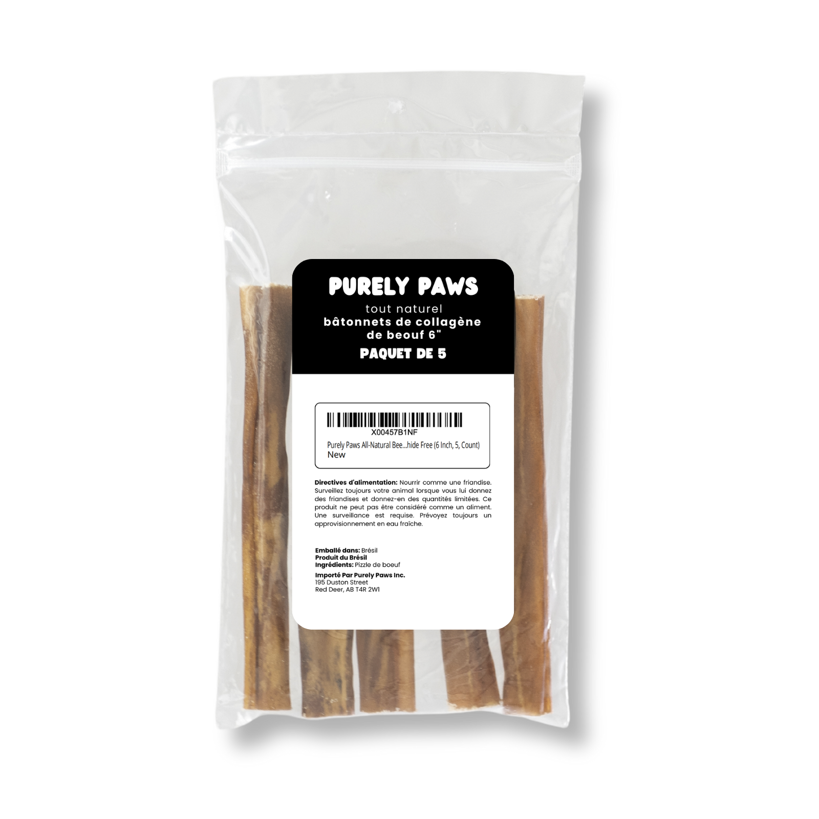 Purely Paws Collagen Sticks - 6"