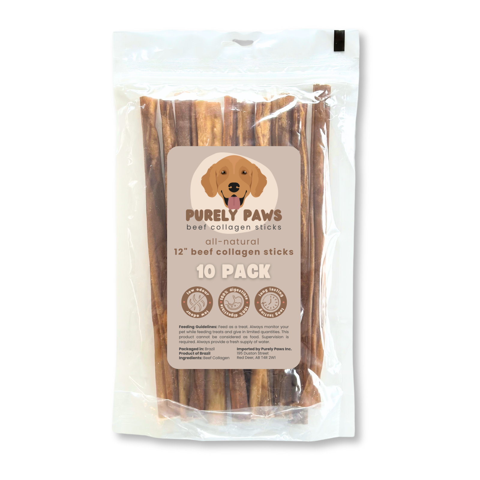 Purely Paws Collagen Sticks - 12"