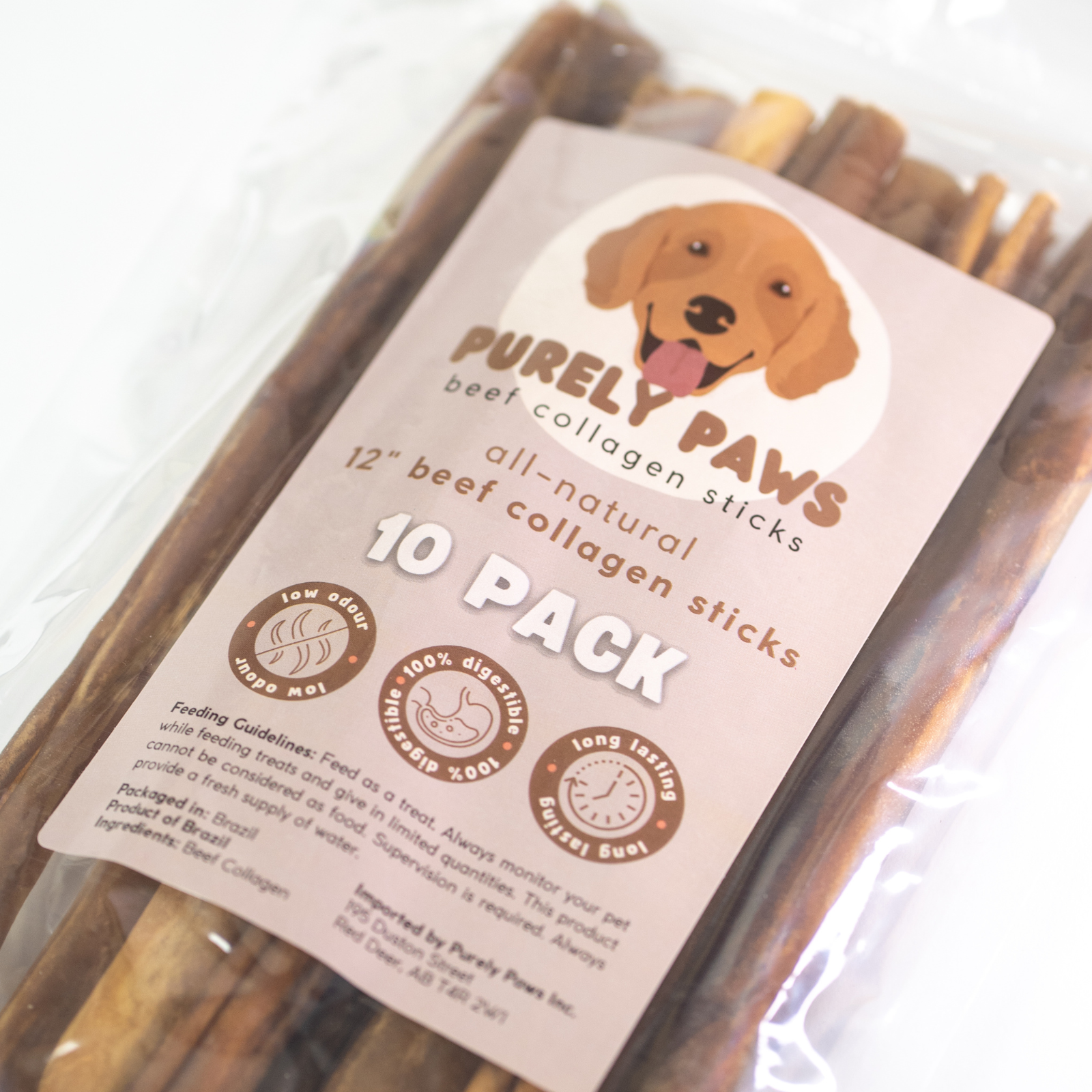 Purely Paws Collagen Sticks - 12"