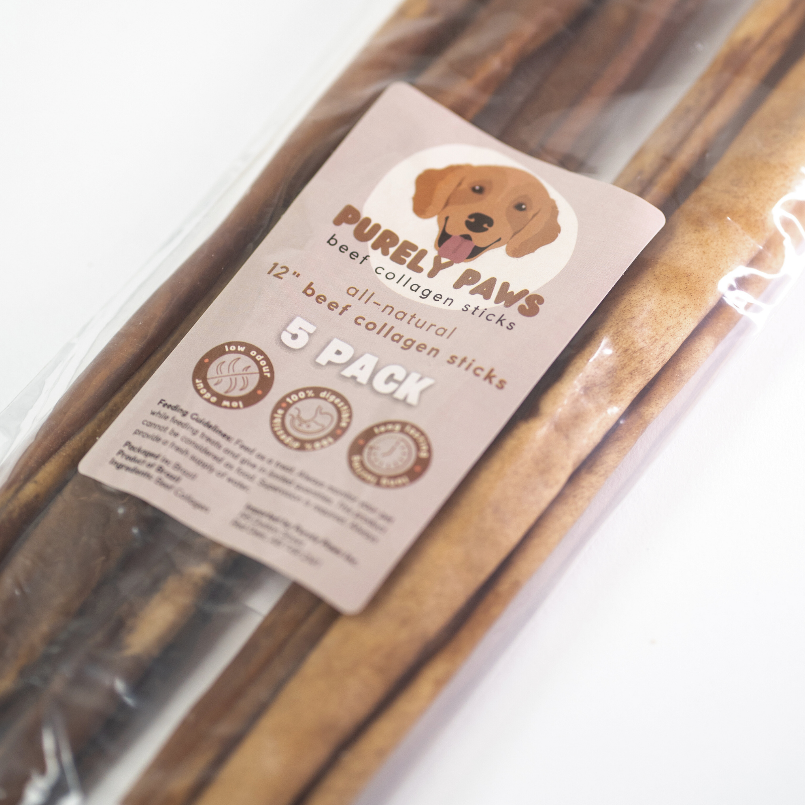 Purely Paws Collagen Sticks - 12"