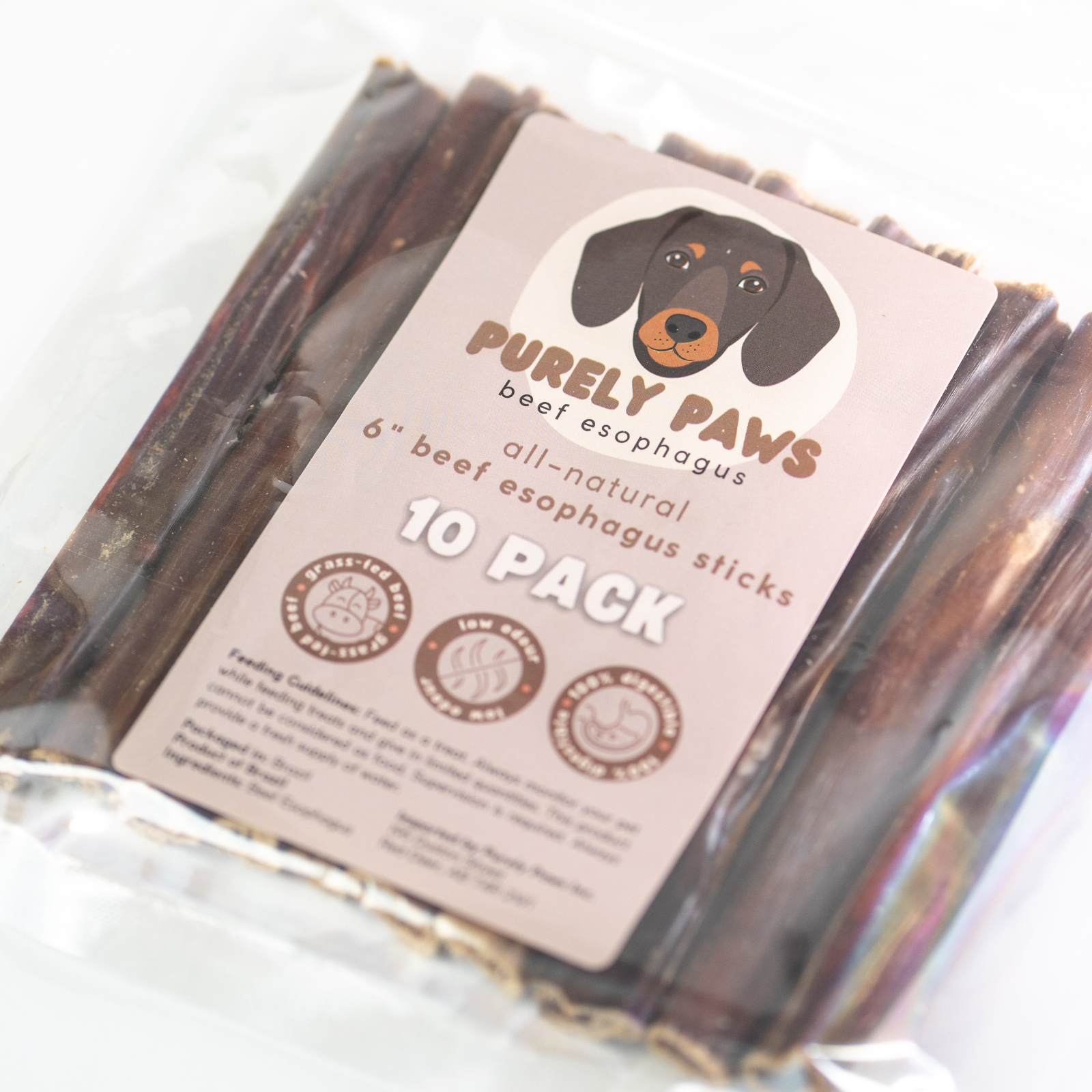 Purely Paws Esophagus Sticks - 6"