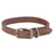 Rustic Leather Town Collar Brown