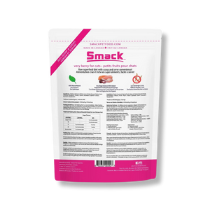 Smack Very Berry Chicken Dehydrated Raw Cat Food - 8.8 oz