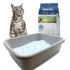 Snappy Tom Crystal Cat Litter - Unscented - 4.4 lbs