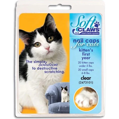 Soft Claws Nail Caps for Cats