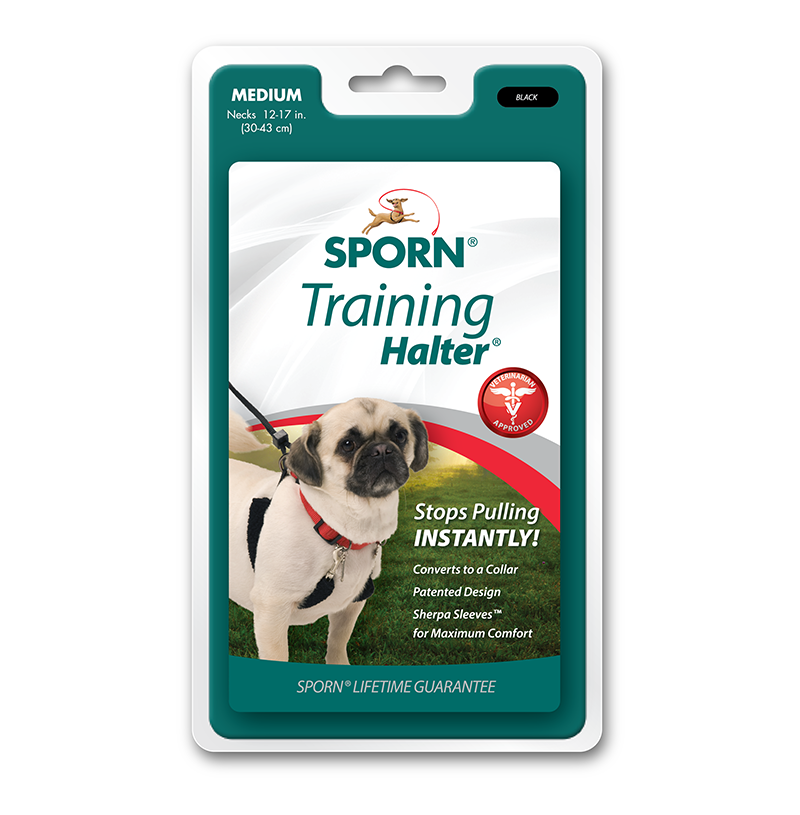 Sporn No Pull Training Halter - Black