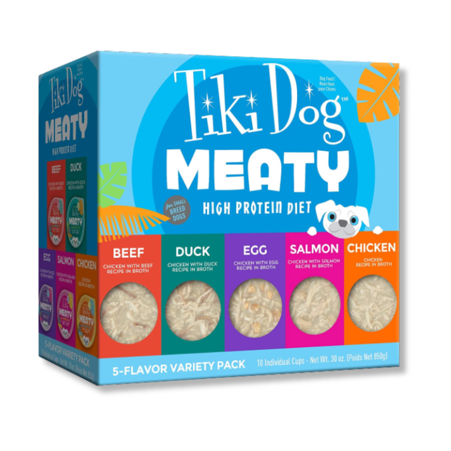 Tiki Dog Meaty Variety Pack - 3 oz (10 Pack)