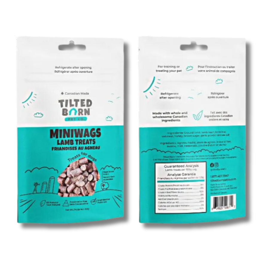 Tilted Barn Miniwags Lamb Treats - 3.5 oz