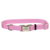 Coastal Titan Nylon Collar with Metal Buckle - Pink