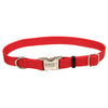 Coastal Titan Nylon Collar with Metal Buckle - Red