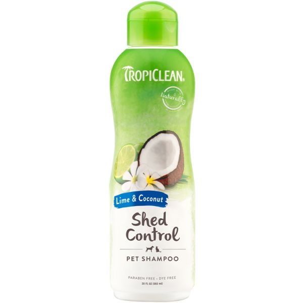 Tropiclean Lime and Coconut Shed Control Pet Shampoo