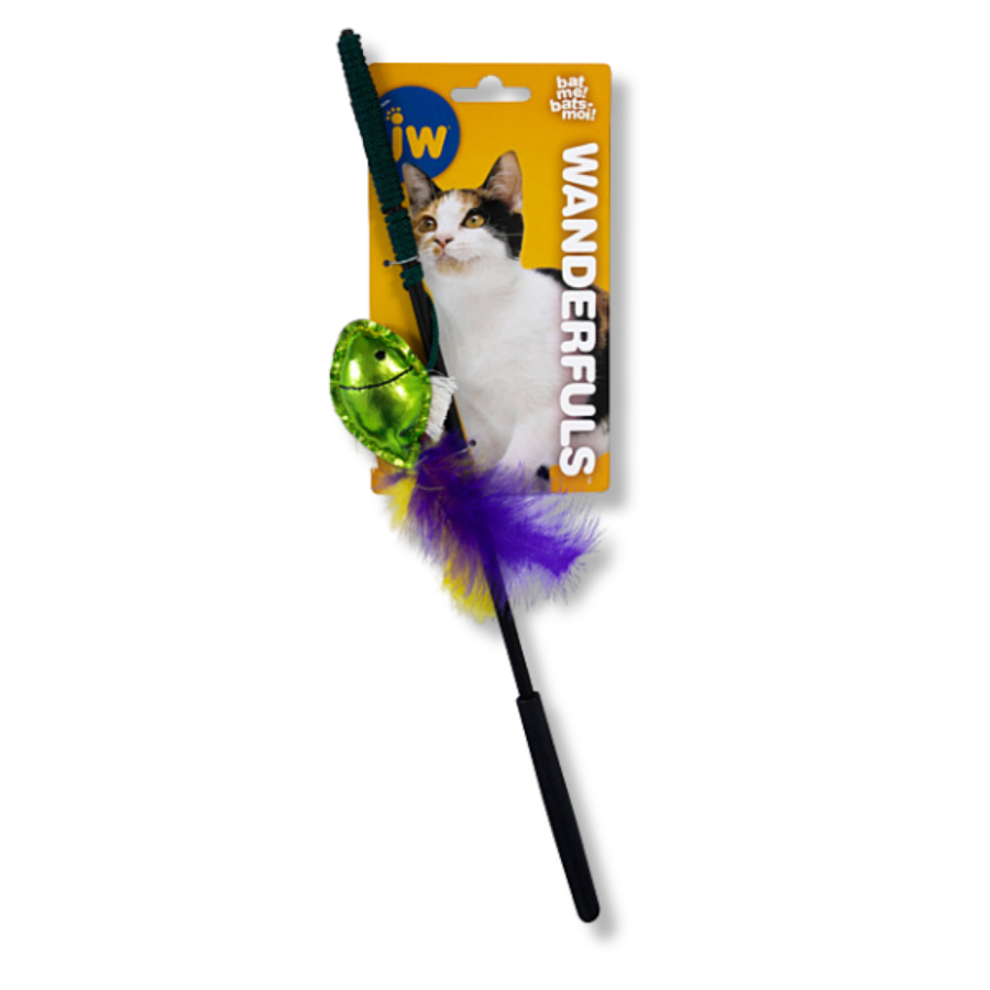 Wanderful Wand Feathers Cat Toy - Assorted