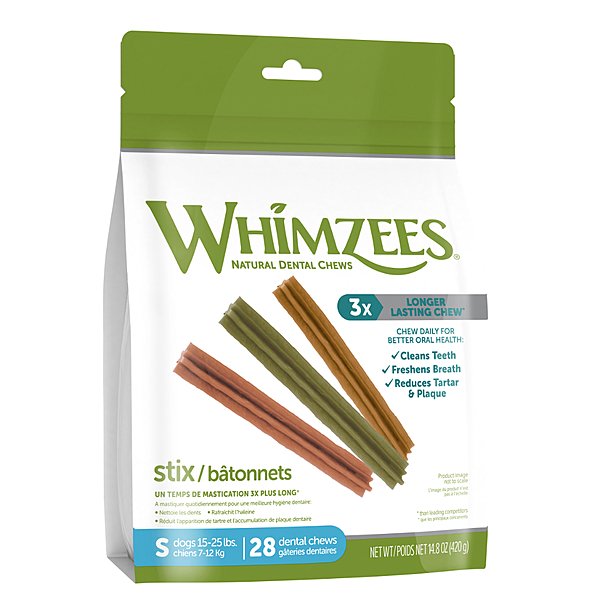 Whimzees Stix Small - 28 Pack