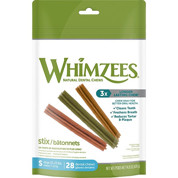 Whimzees Stix Small - 28 Pack