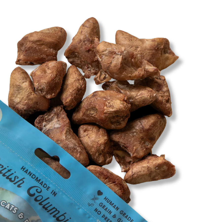 Wild Vibes Treat Co. Chicken Heart and Bone Broth Treats - 68 g