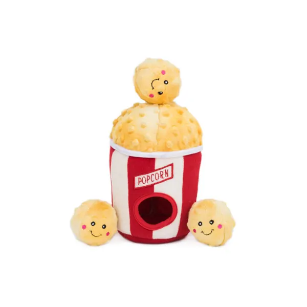 ZippyPaws Popcorn Bucket Burrow Toy