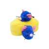 ZippyClaws Burrow Mice in Cheese Cat Toy