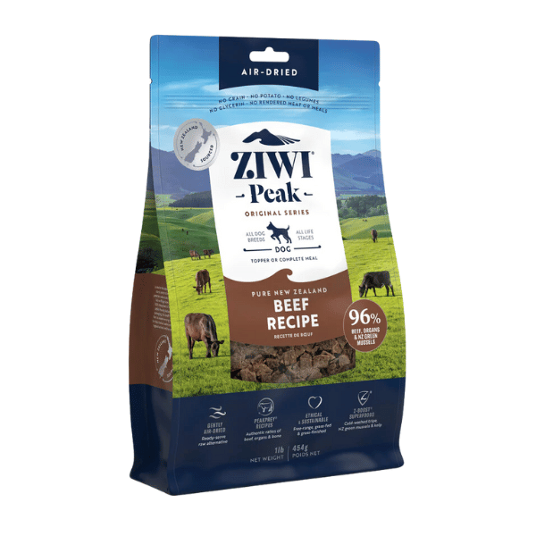 Ziwi Peak Air Dried Beef Recipe for Dogs - 16 oz